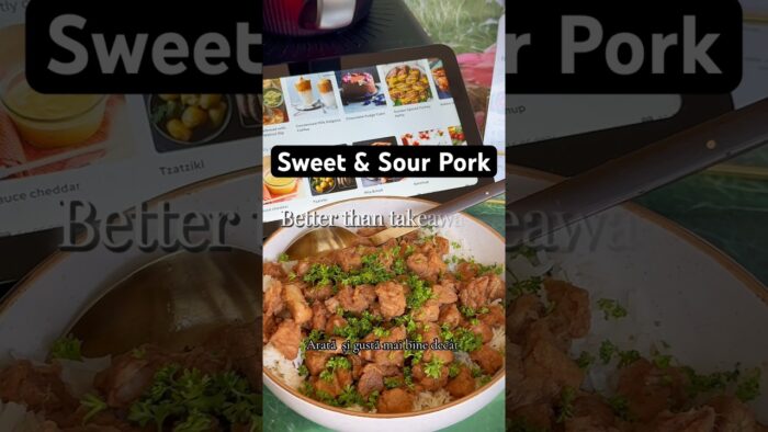 Easy Sweet & Sour Pork with Rice | Thermomix TM7 Recipe 🤍