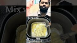 Eggless Mango Cake Recipe in Airfryer ✅ #khansirrecipe #healthyhabits #trending #viralrecipe #viral
