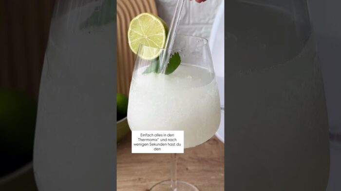 🍹🧊 Eiskalter Frozen Hugo Drink in nur 25 Sekunden | Thermomix® Rezept