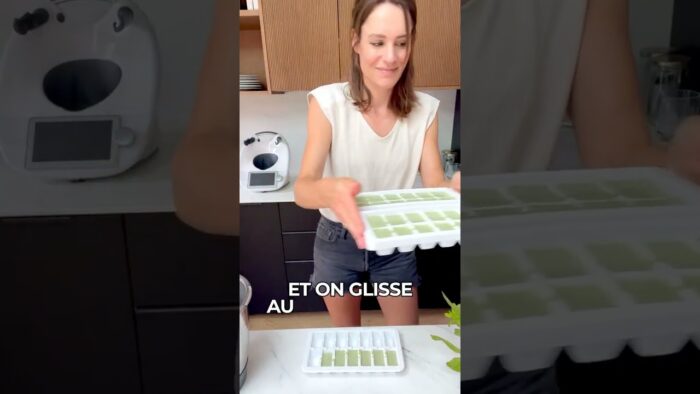 Glace menthe chocolat au #thermomix