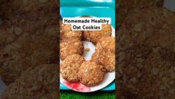 Healthy Oat Cookies | No Sugar, No Oven, Airfryer Recipe 🍪 #Shorts #AirfryerRecipe #healthycookies