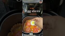 High Protein Eggs Breakfast Recipe in Air Fryer 👌#healthyhabits #ashortaday #trending #reels #viral