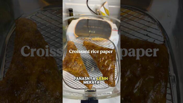 Ide cemilan sehat buat yang craving makan croissant 🥐 #recipe #masakancepat #menudiet
