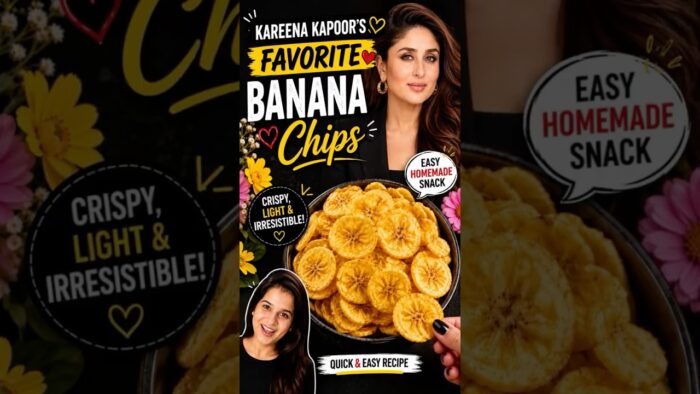 KAREENA KAPOOR  FAVOURITE BANANA CHIPS RECIPE#bananachips#kareenakapoor#airfryerrecipe😋