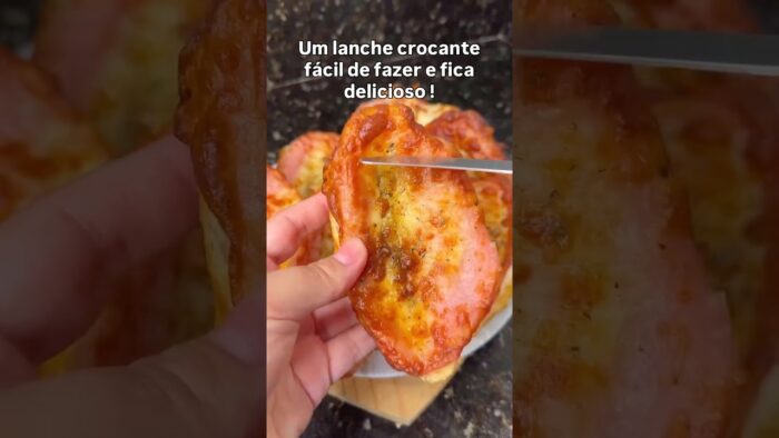 Lanchinho rápido gostoso e crocante – Ana Stevanelli #shorts #receitas