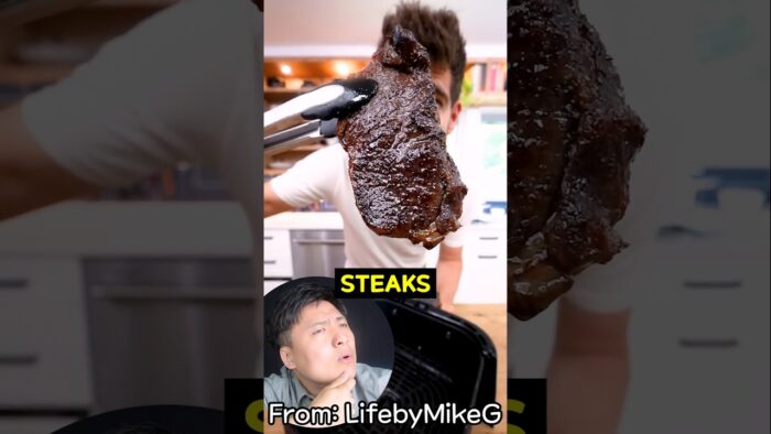 Making the Perfect Air Fryer Steak #steak #airfryer #airfryerrecipes @LifebyMikeG