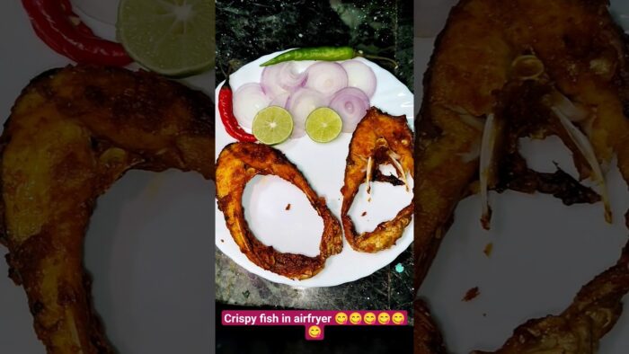 No deep fry, only airfryer | crispy fish in airfryer | fish recipe 😋😋🐠🐠