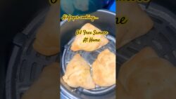 Oil Free Snack | Airfryer samosa recipe | Homemade Healthy samosa #airfryer #instantfreshness #fypシ