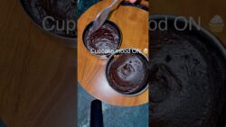 Oreo cupcakes in air fryer at home #homemade #cooking #cupcake #recipe #food