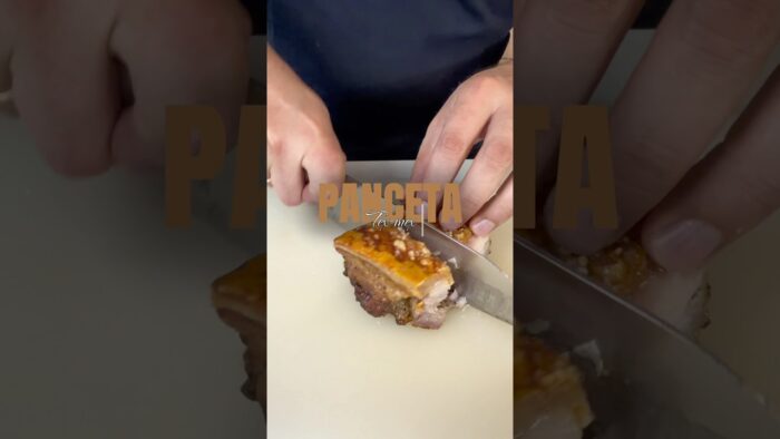 Panceta crujiente en freidora de aire. Una receta llena de sabor que te va a encantar #recetas