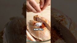 Pechuga jugosa en Airfryer sin que quede seca 🍗🔥 #shorts #cocinarápida #cocina #airfryer