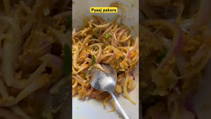 Pyaaz pakora in Air Fryer #food #cooking #healthy #love #viral #video #recipe