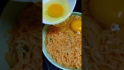 Ramen in Airfryer | Easy Recipe 🍜#airfryer #ramen #reelschallenge #midnightcravings #worldcup