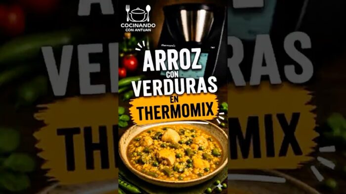 Receta de arroz con pollo y verduras para #thermomix