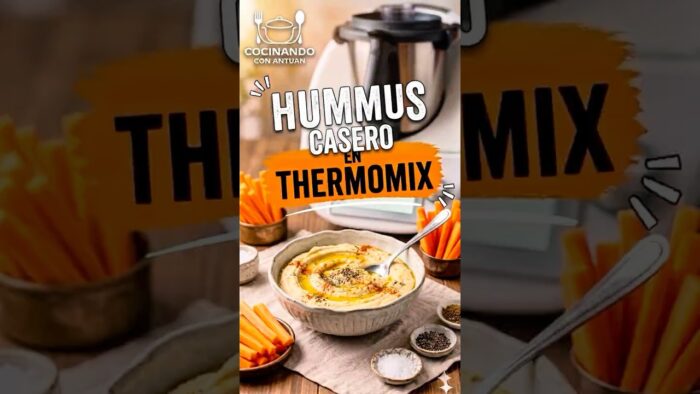 Receta fácil, rápida y deliciosa de Hummus casero en #thermomix #hummus #hummuslovers
