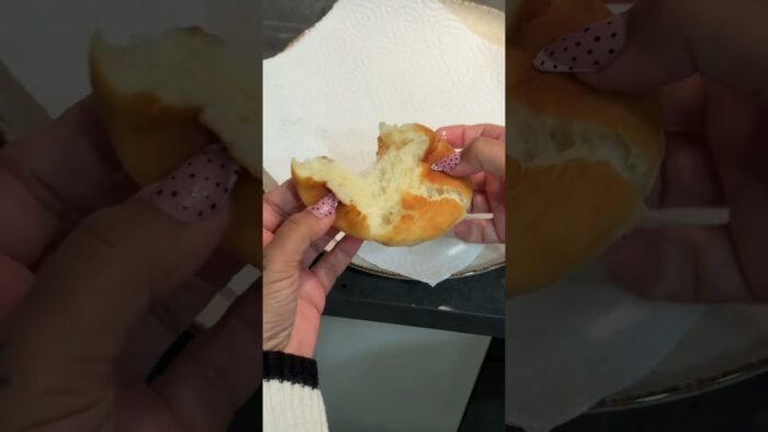 Regardez moi mes premiers beignets 😍✨ La recette sur Cookidoo® : Petits beignets chocolat et noi…