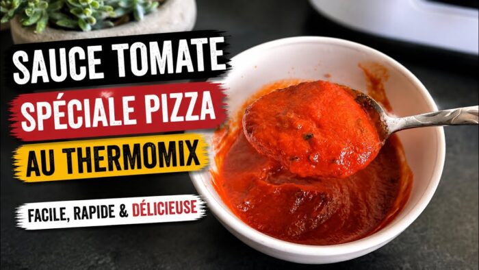 ⭐️SAUCE PIZZA EXPRESS MONSIEUR CUISINE ET THERMOMIX : Prête en un clin d’œil !