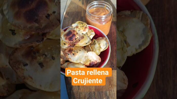 Salsa de mango y gochujang con pasta en airfryer #healthy #receta #recetassaludables #recetas #easy