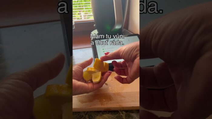Šťáva z bezových květů. Radka Drobná, výživové poradenství, Thermomix