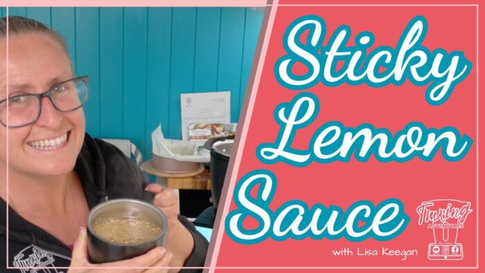 Sticky lemon Sauce is the perfect Chinese 90’s style recipe you need