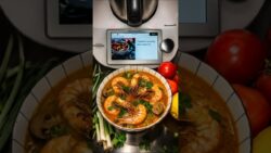 Thermomix Tom Yum Goong #cookidoo #tm6 #tomyum #prawnsoup #thermomixrecipe #thaifood
