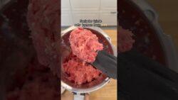 Thermomix sayesinde kasapta sıra beklemeye son😍 Saniyeler içinde satır kıymam hazır✨