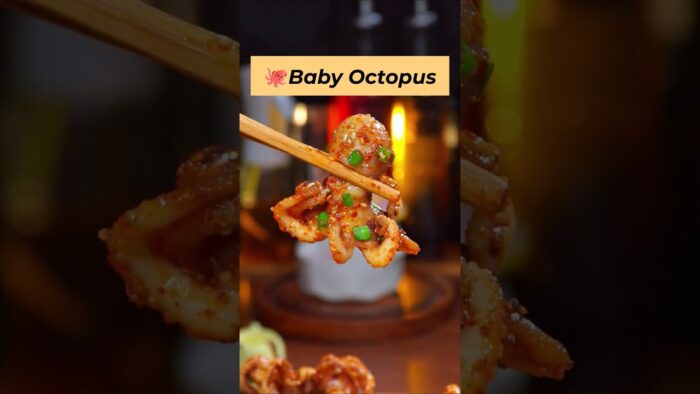 🐙 This Air Fryer Octopus Recipe Will Blow Your Mind! #shorts