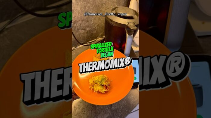 🌪️Tortilla spiralized vegan con Thermomix®