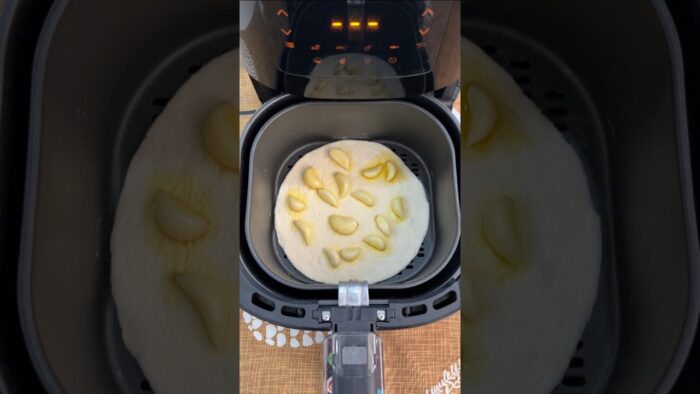 Unique Dome Shaped – Maggi Garlic Cheese Burst Pizza Recipe in Air Fryer👌#shorts #viral #trending