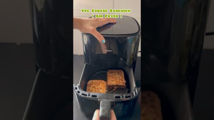 Veg Cheese Sandwich # Air Fryer Recipe # Veg Cheese Sandwich Recipe In Air Fryer