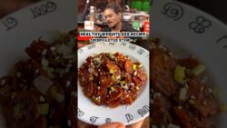 😱🔥Weightloss healthy CRISPY LOTUS STEM🪷Air fryer recipe| Honey Garlic chilli Lotus stem #cwc