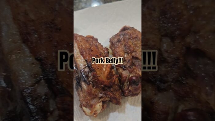 What the Air Fryer can do for Pork Belly & Turkey Thighs!! #recipes #weightlossjourney #carnivore