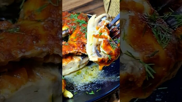 Why Didn’t I Make These Mushrooms Sooner? 🍄✨ #foodshorts #asmr
