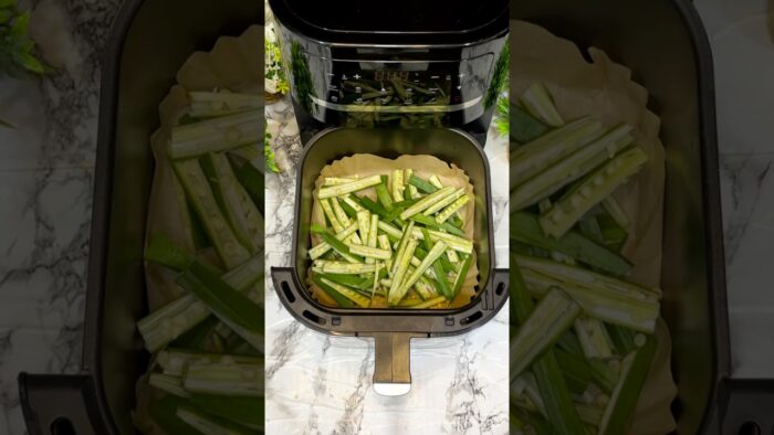 You Won’t Believe This Air Fryer Okra Trick! 🤤