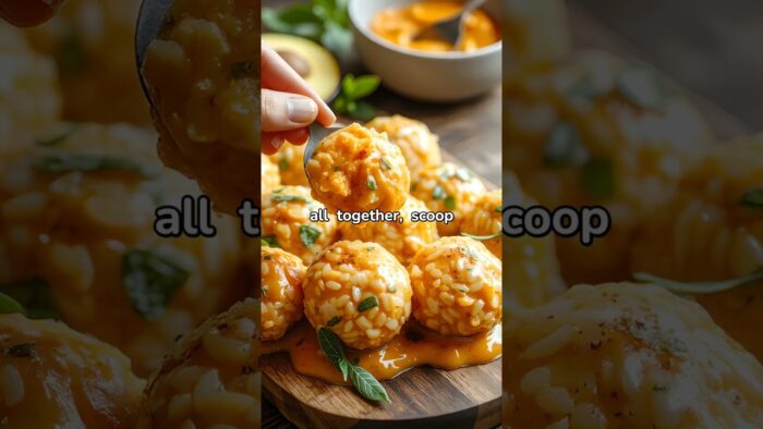 You’ll Never Guess This Mind-Blowing Risotto Ball Hack! #airfryer #recipe