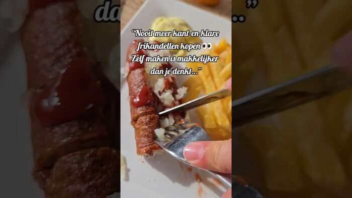 Zelf frikandellen maken