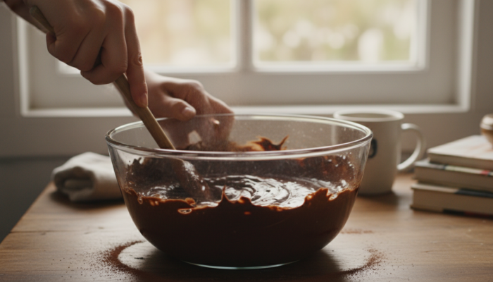 Bizcocho de yogur y chocolate: receta clásica