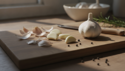 Cómo picar ajo en el mortero sin que salte: trucos y receta