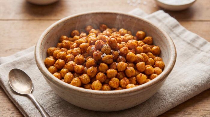 Garbanzos crujientes en freidora de aire: el snack saludable que engancha en 20 minutos