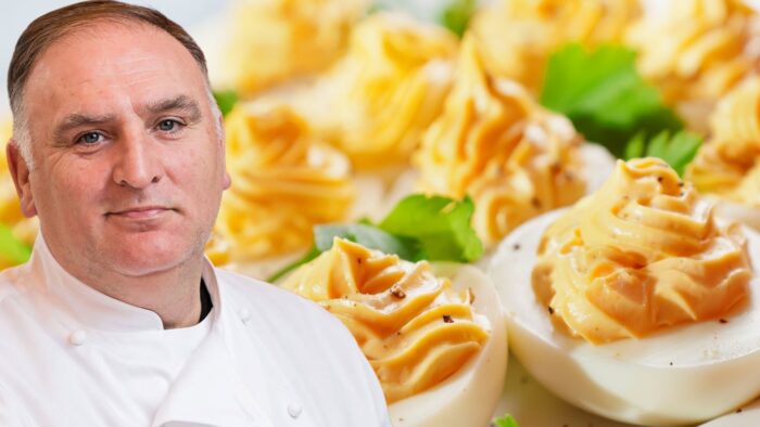 Ni atún ni mayonesa: los ingredientes clave del chef José Andrés para hacer unos huevos rellenos ...