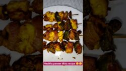 paneer starter in airfryer| crispy and healthy airfryer paneer tikka recipe| paneer tikka