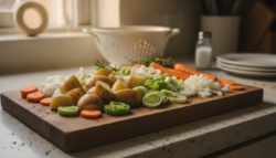 Patatas con puerros: guiso de verduras reconfortante