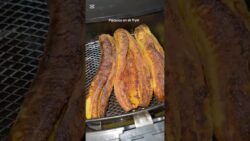 plátanos en air fryer #receta #recetas #plátanos