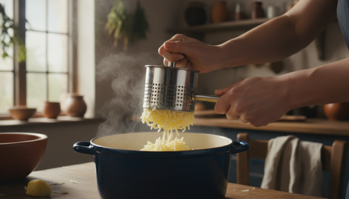Puré de patatas casero: cremoso de verdad