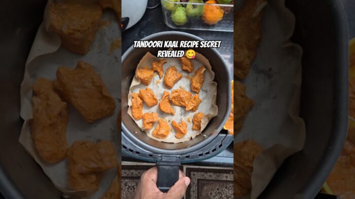 zero oil tandoori kaal recipe seigai murai | Airfryer Dish #minivlog