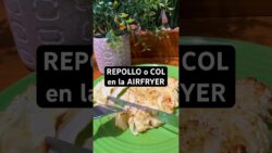 ¿Repollo en la Airfryer? ¡Queda espectacular! #shortsfood #receta #airfryer #repollo #saludable