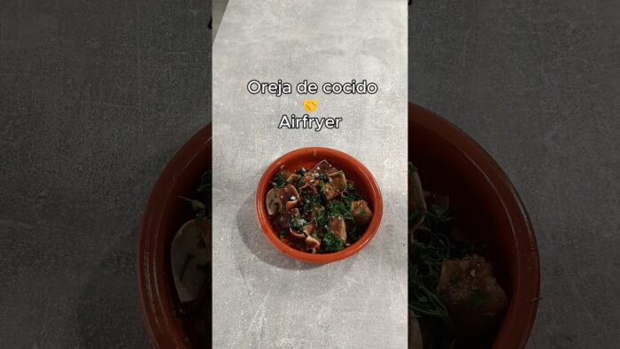 ¿Sobras de oreja? 🥘 Haz esta tapa crujiente ✨