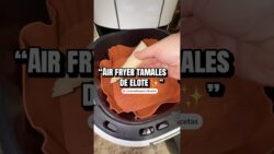 “¿Tamales de elote… fritos SIN aceite? 😳”