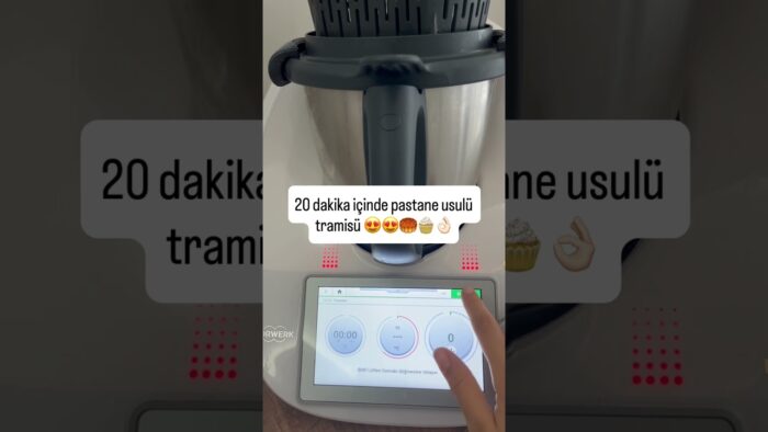 ￼ Hiç bulaşık￼ kirletmeden çok pratik lezzetli tatlılar #thermomix #thermomixtm6 #thermomixgunlugum