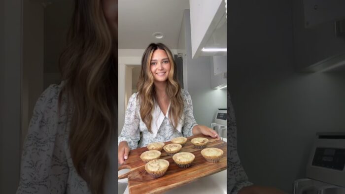 20-Minute Air Fryer Banana Nutella Muffins recipe on NATALIASBLOG.COM